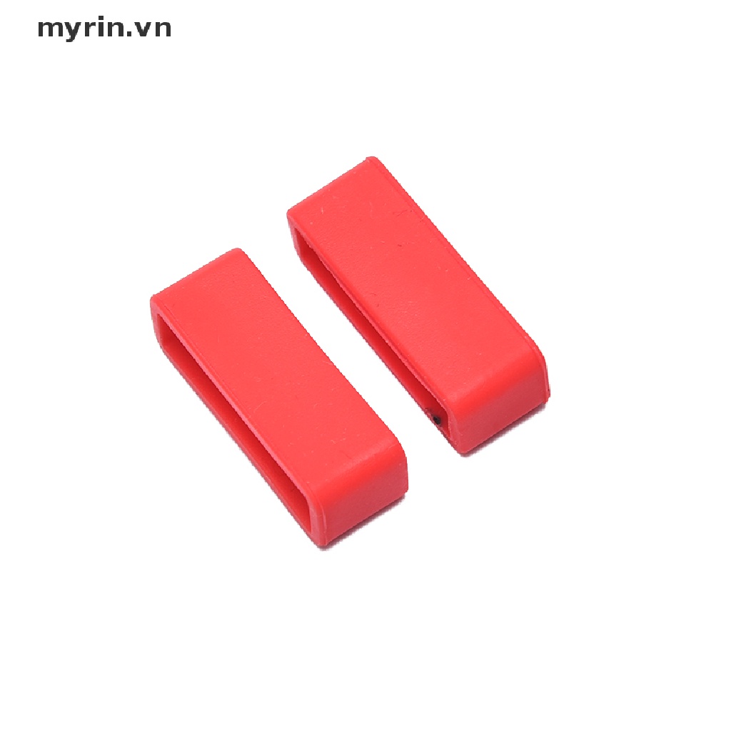 Set 2 Vòng Cao Su Silicon Nhiều Màu Giữ Dây Đồng Hồ Đeo Tay
