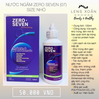 NƯỚC NGÂM ZERO SEVEN- ANYEYE MULTI SIZE NHỎ