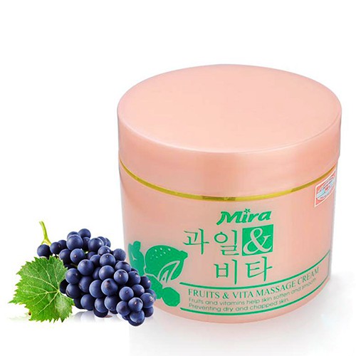 Kem massage mặt Mira Fruit Vita Massage Cream hàng chính hãng công ty