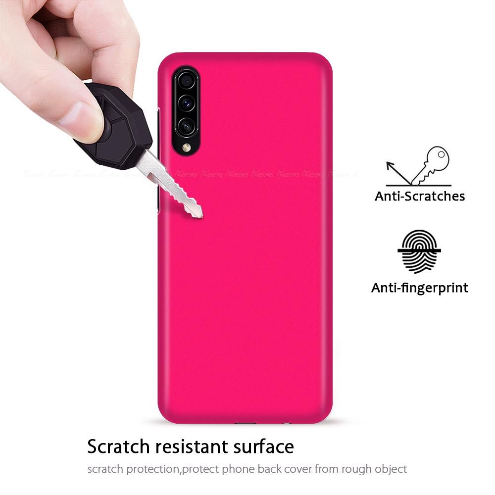 Ốp Điện Thoại PC Cứng Mặt Nhám Cho Samsung Galaxy A10 A20 A20e A30 A40 A50 A60 A70 A80 A90 5G
