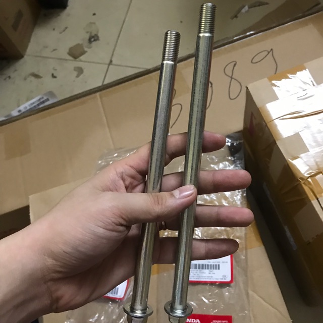 Trục bánh xe trước và sau xe wave thái 110, Fu1