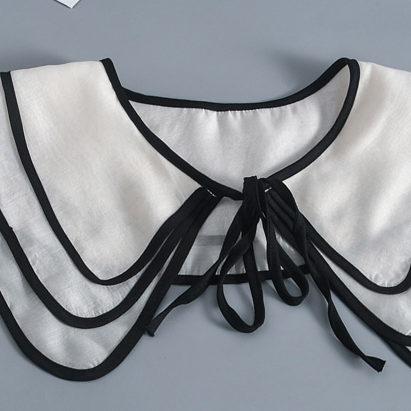 Cổ Áo Giả Quấn Vai Màu Đen Tháo Rời Được