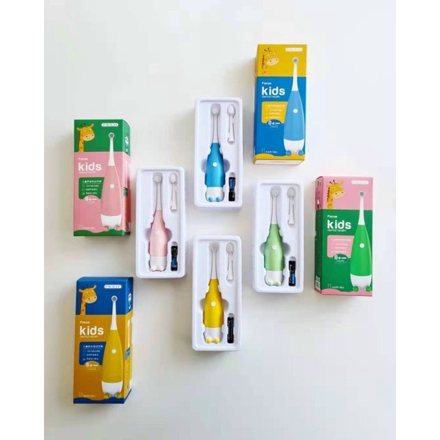 bàn chải đánh răng mini chạy điện siêu đáng yêu