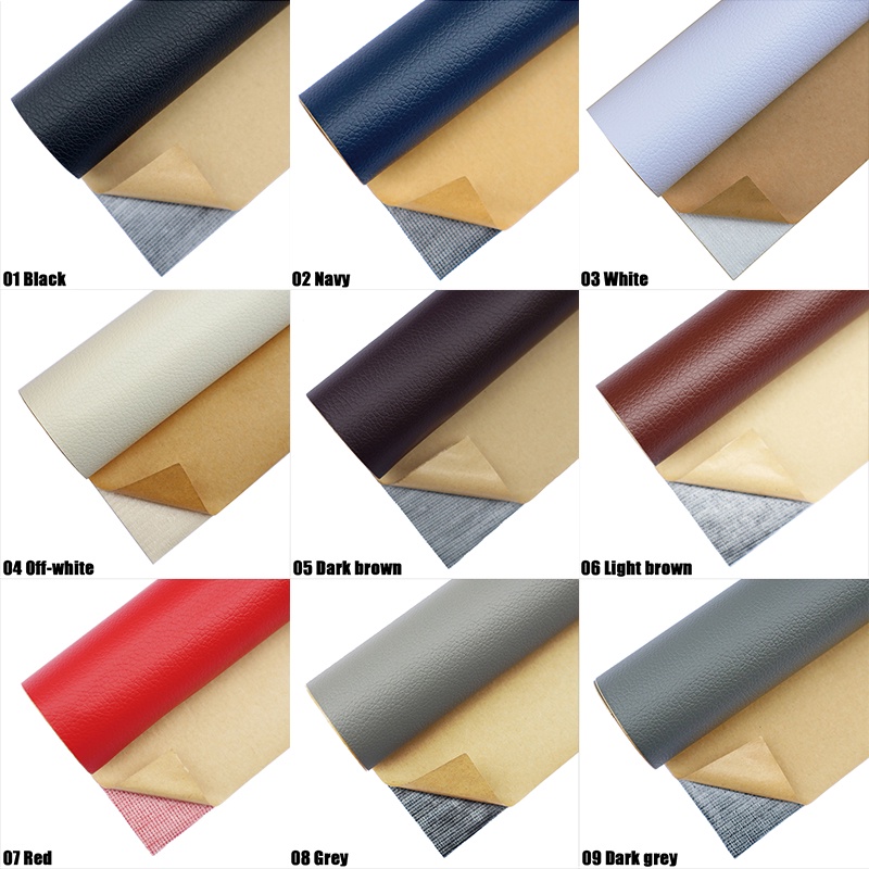 30 * 100cm Độ nhớt Cao Tự Dính Da Sofa Sửa Chữa Trợ Cấp Tự Dính Dính Trên Sofa Quần Áo Sửa Chữa Da PU Vải Lớn Dính Miếng Dán Miếng Dán