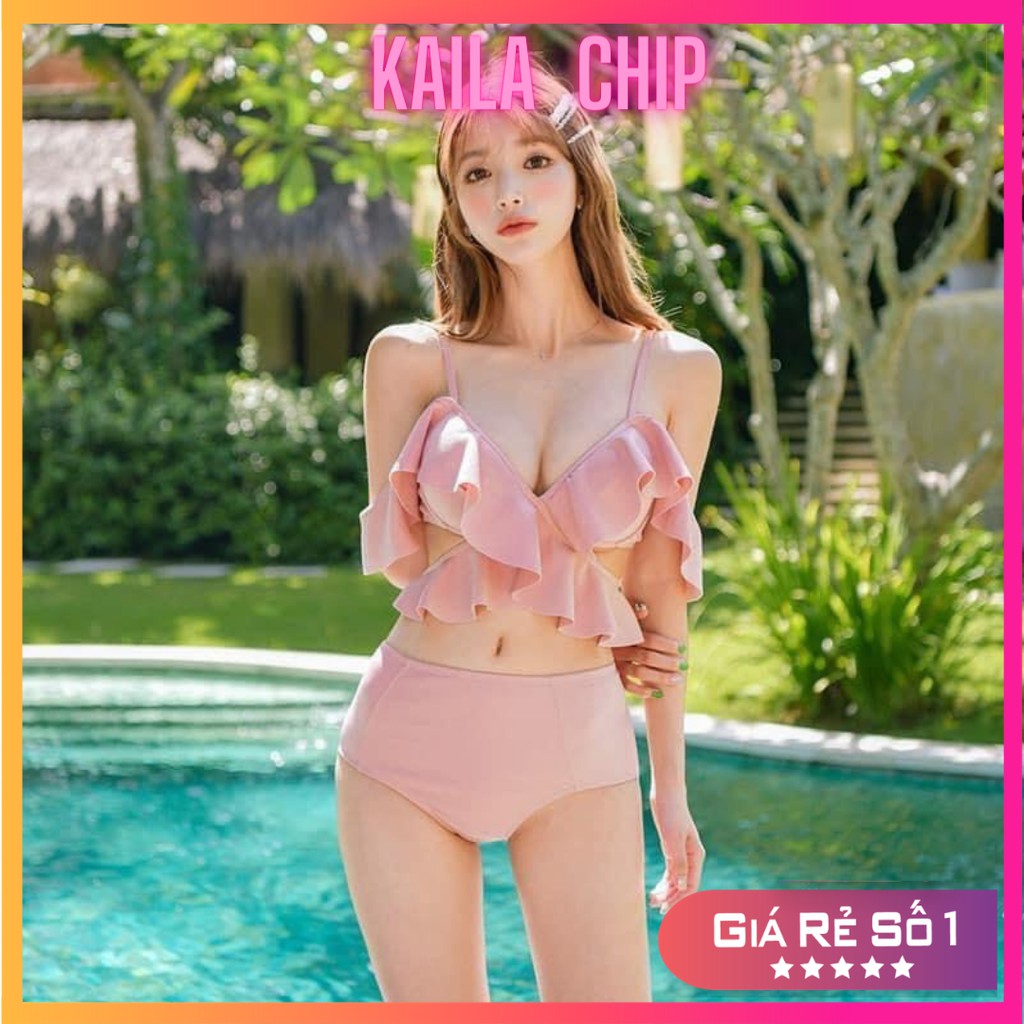 Bikini bánh bèo, bộ đồ bơi bánh bèo sexy cực xinh cho nữ Kaila Chip mã BK08 | BigBuy360 - bigbuy360.vn