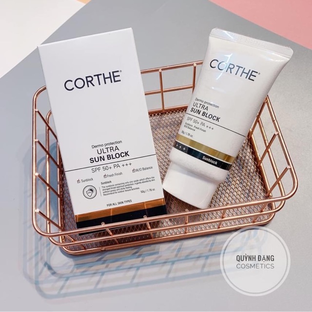 Kem chống nắng Corthe Chuẩn Auth