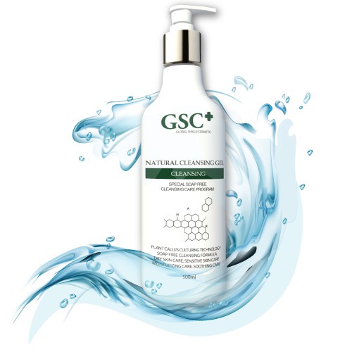 Sữa Rửa Mặt Từ Thiên Nhiên GSC Natural Cleansing Gel 500ml