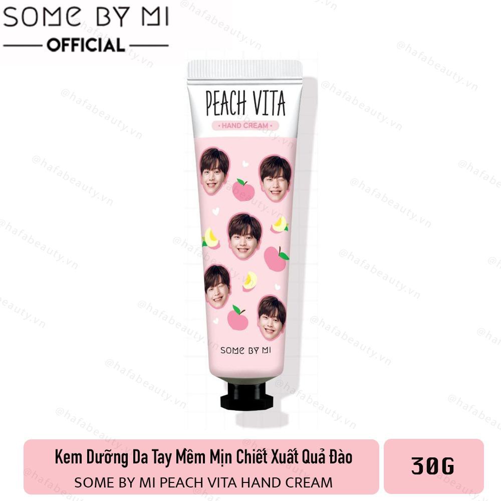Kem Dưỡng Da Tay Chiết Xuất Đào Some By Mi Peach Vita Hand Cream 30g - HAFA BEAUTY