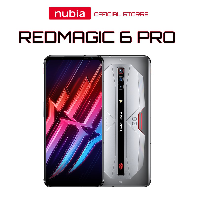 [GAMING PHONE] Điện thoại Redmagic 6 Pro 5G - AMOLED 6,8" | Snapdragon 888 5G | RAM 16 GB | ROM 256 GB | BH 12 Tháng