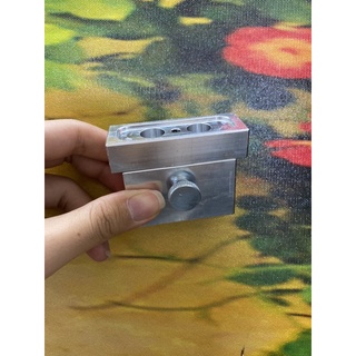 KHUÔN SON INOX 2 LỖ - ĐỔ SON 2 MÀU