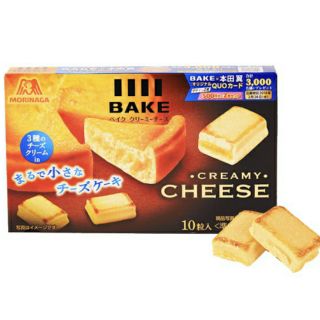 BÁNH BAKE VỊ KEM PHÔ MAI MORINAGA (45g) 12/2021
