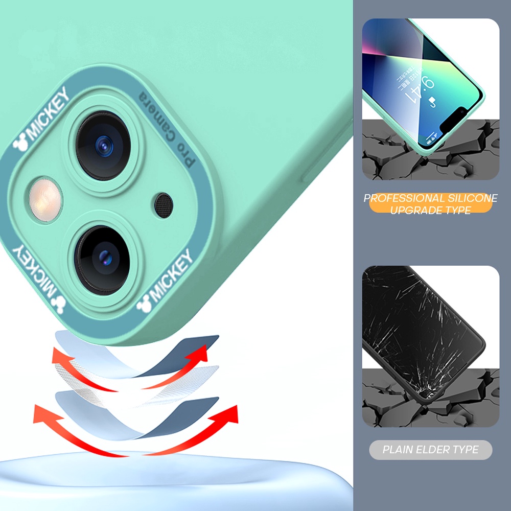 Compatible With Samsung Galaxy J4 J5 J6 J7 J8 Core Pro Plus Prime 2018 2017 2015 J4+ J6+ Cho Ốp lưng điện thoại In Hình dễ thương Mouse Case