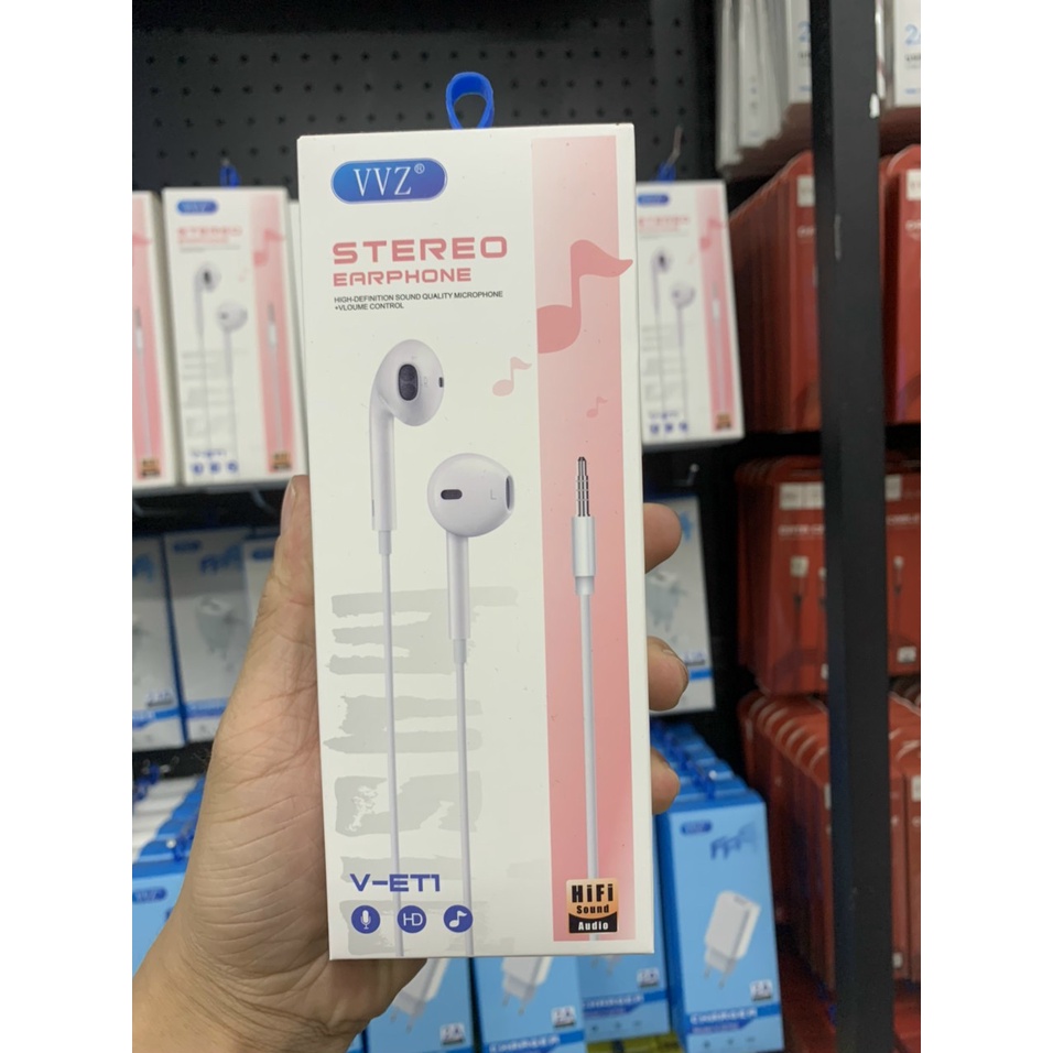 TAI NGHE CHÂN LIGHTNING/ JACK 3.5MM CHÍNH HÃNG VVZ 🎧