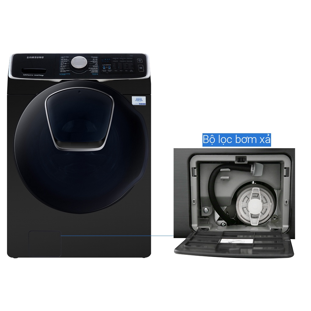 Máy giặt sấy Samsung Add Wash Inverter 19 kg WD19N8750KV/SV - Điện Máy Tại Kho