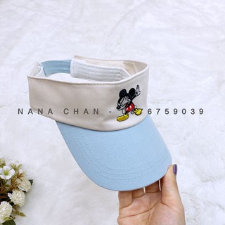 [M023] Mũ lưỡi trai hở chóp mickey