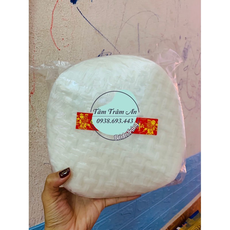 1kg bánh tráng tròn mỏng Bột gạo size 22cm