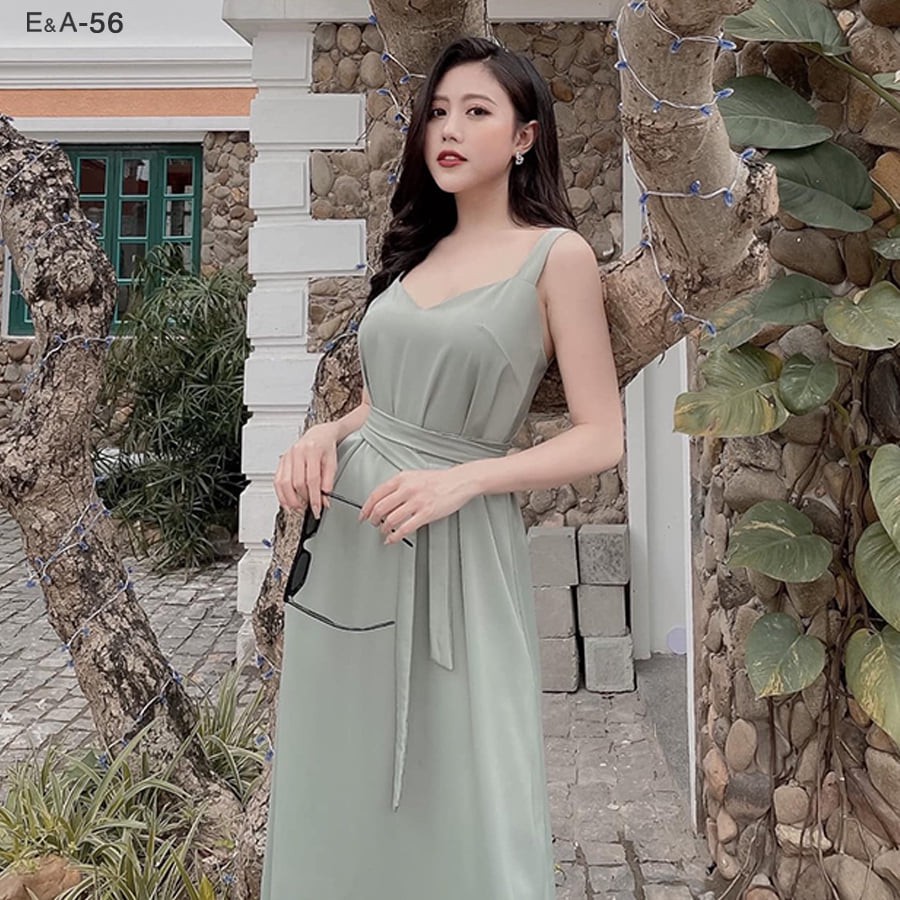 Váy bò cổ bẻ v160