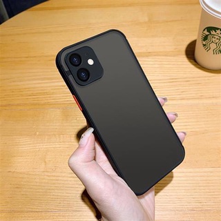 Ốp điện thoại cứng mặt nhám trong suốt chống sốc dành cho iPhone 13 Pro Max Mini 12 11 5G 4G 2022