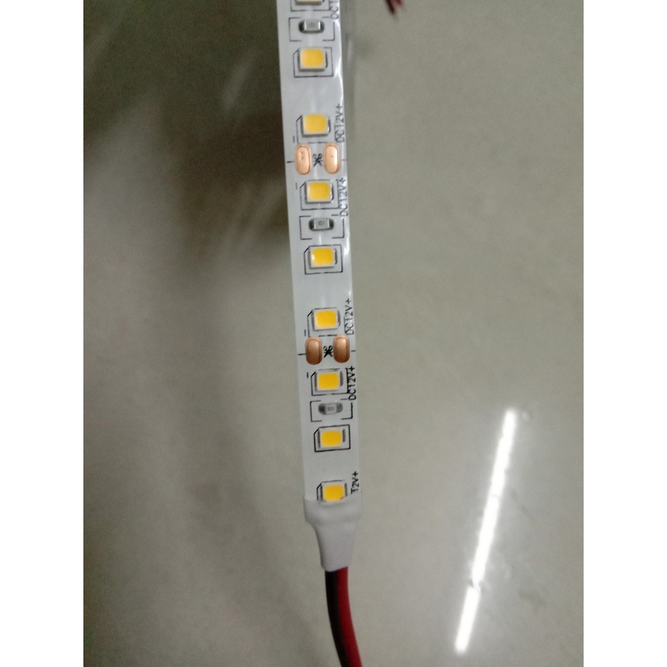 Led dán 5m 2835 12V dùng làm biển quảng cáo,tủ trưng bầy