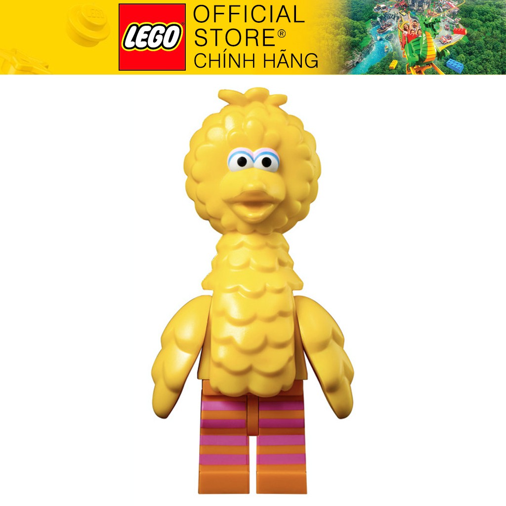 [Lego Official - Có Sẵn] Nhân vật LEGO Minifigures Big Bird Sesame Street tách trong set LEGO IDEAS 