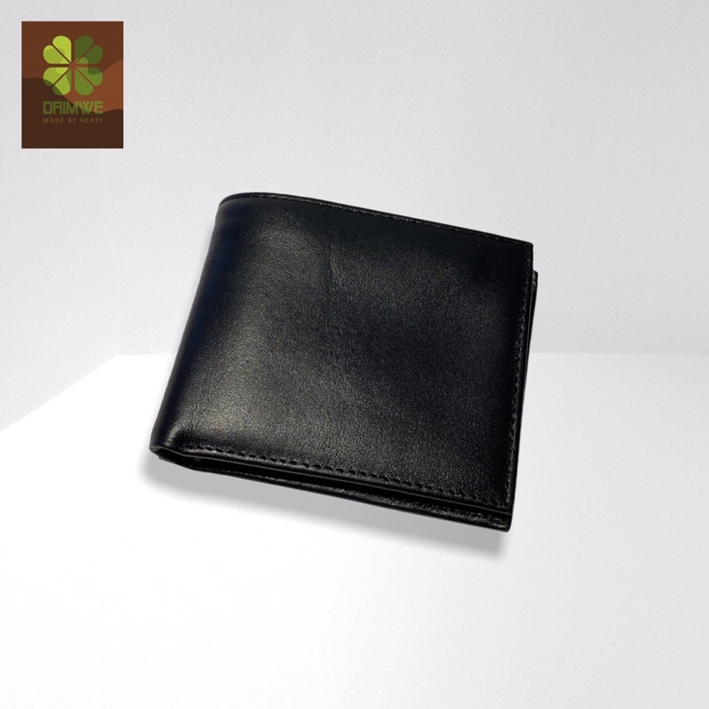 Ví da thật ví nam nữ unisex Drim basic wallet