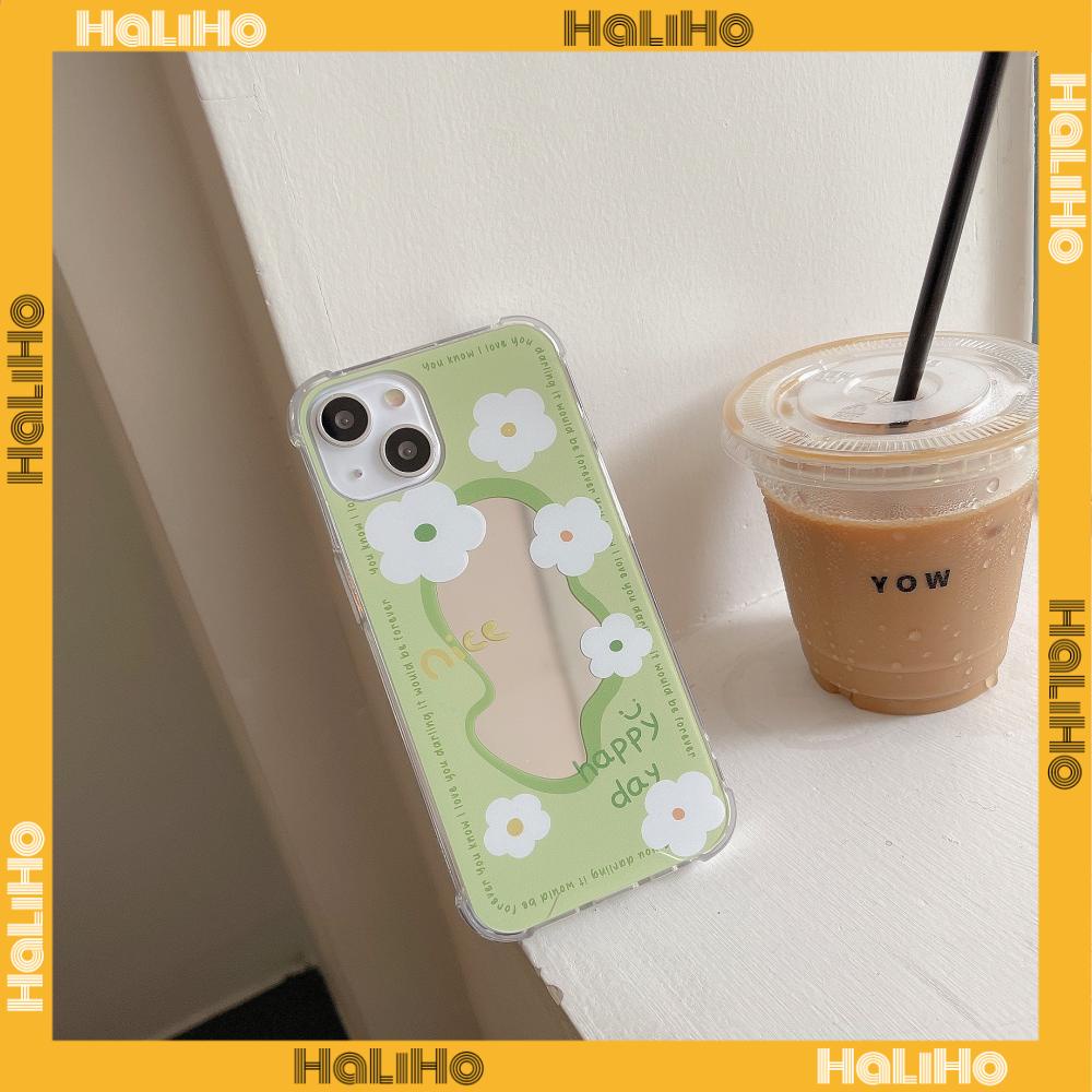 Ốp điện thoại Acrylic tráng gương chống sốc bảo vệ camera thích hợp cho iPhone 11 13 Pro Max 12 Pro Max 7 Plus xr