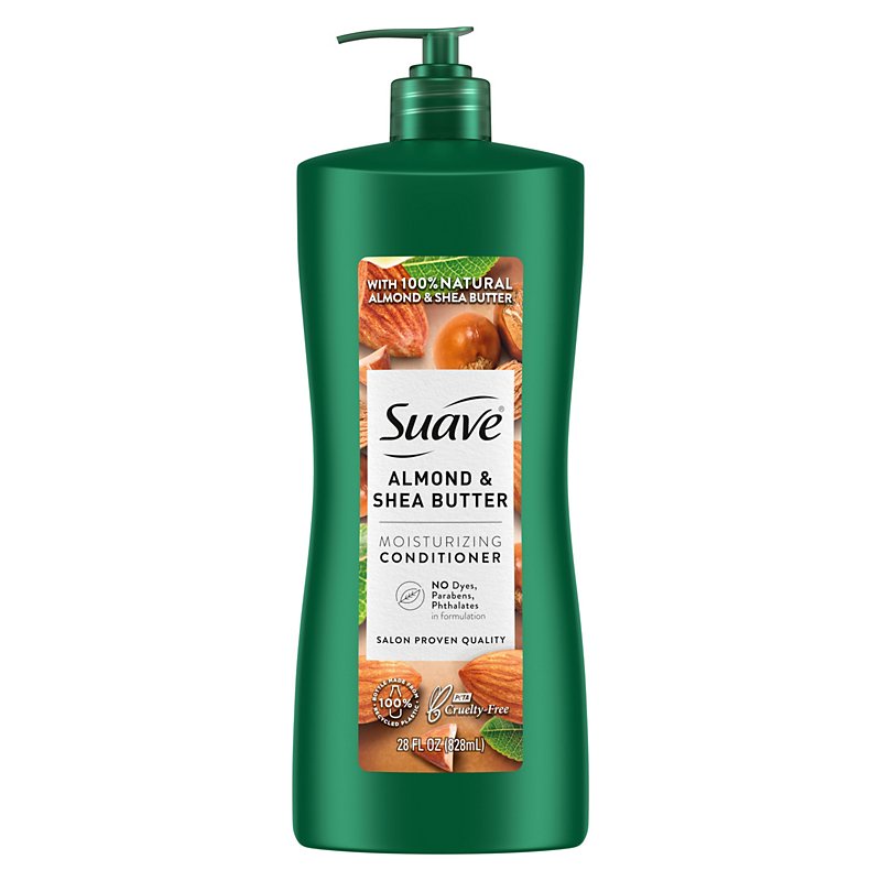 Dầu xả dưỡng ẩm tóc Suave Professionals Moisturizing Shampoo for Dry Hair Almond and Shea Butter 373ml/828ml (Mỹ)