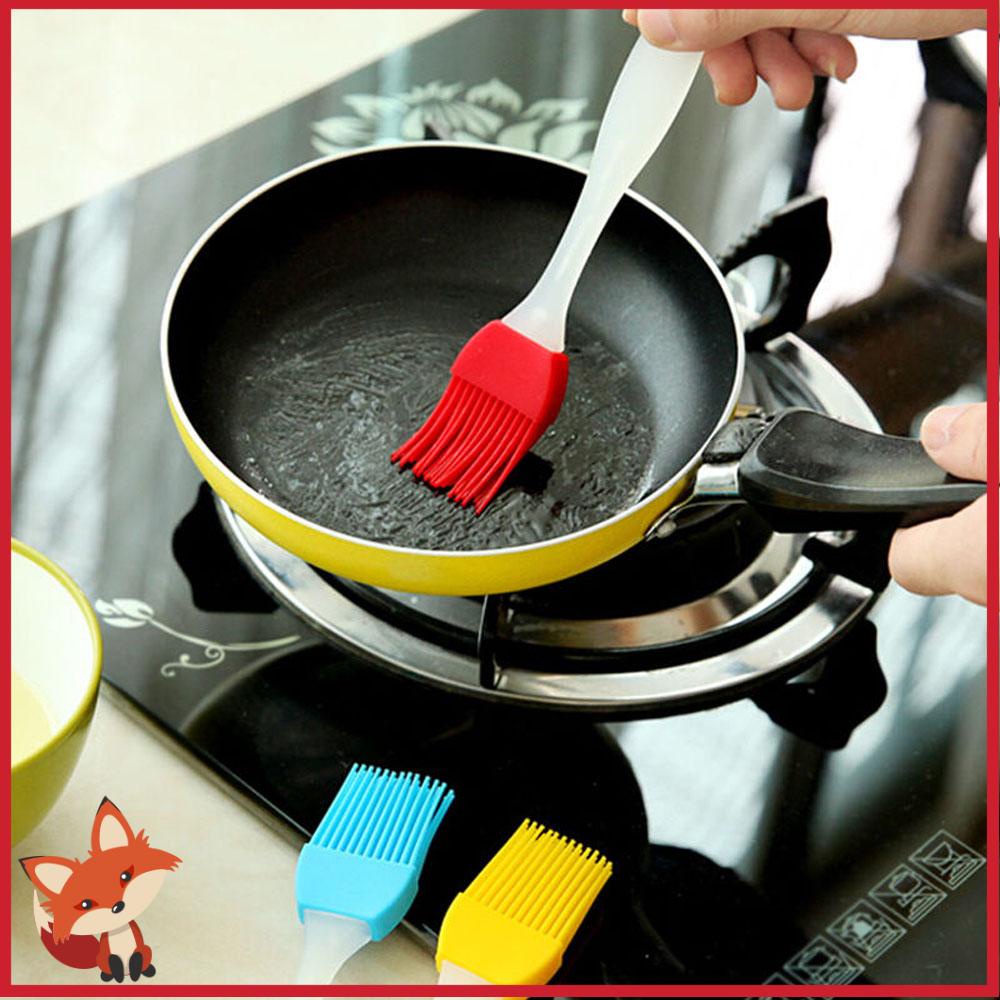 Bộ 4 Cọ Phết Dầu Nướng BBQ Bằng Silicone Chống Dính Nhiều Màu Sắc