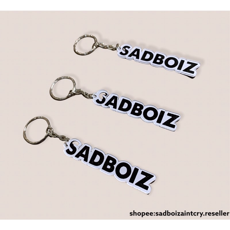 Móc khoá SADBOIZ/ SADBOIZAINTCRY.RESELLER (Keychain)