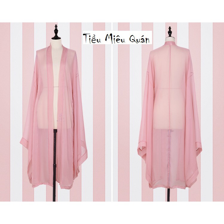 Nhiều mẫu áo choàng voan cổ trang khoác ngoài Hán phục | BigBuy360 - bigbuy360.vn