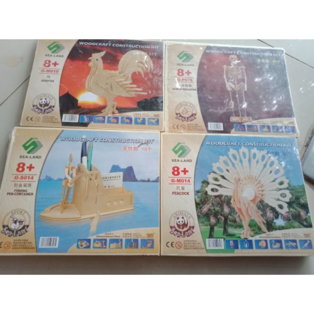 Bộ  lắp ghép bằng gỗ