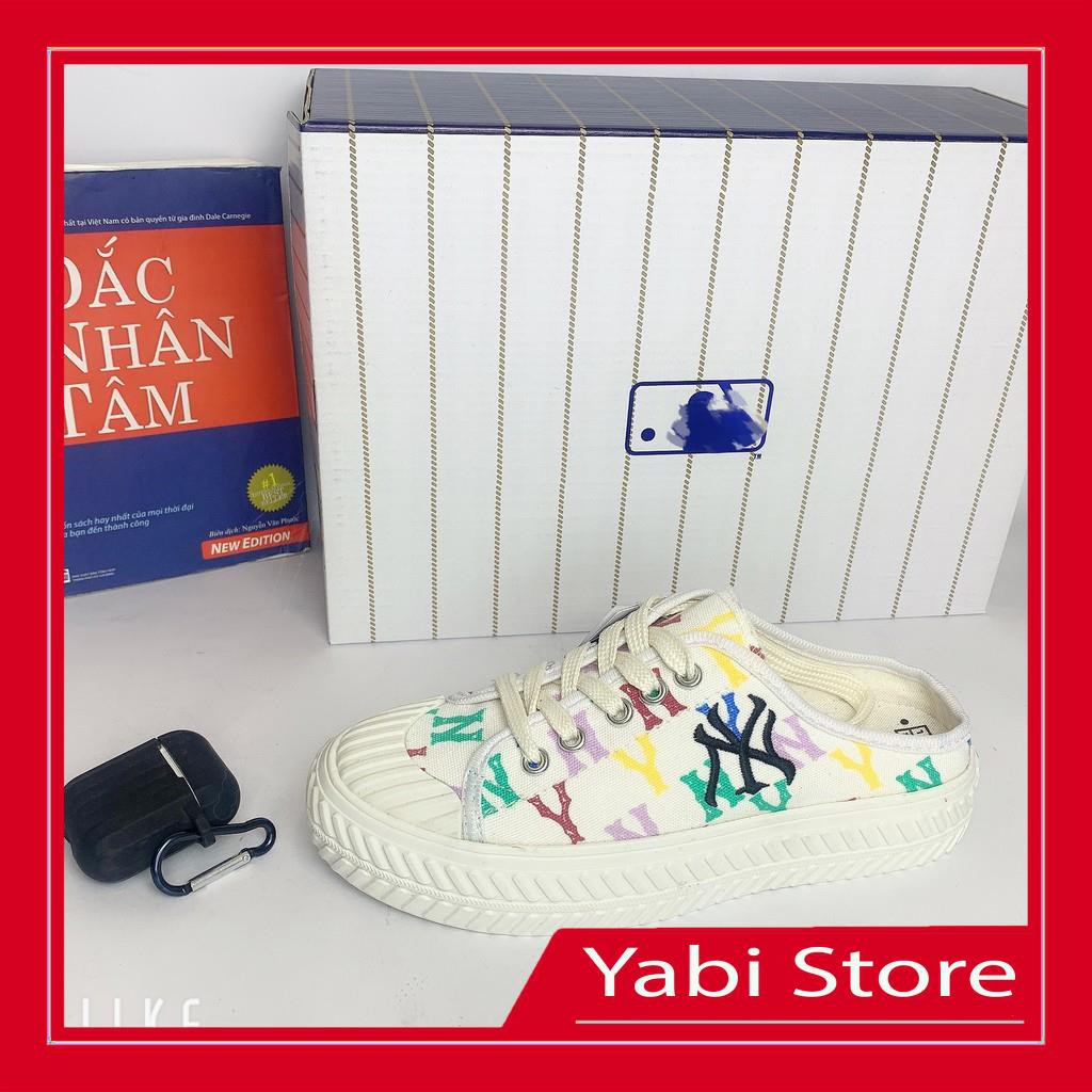 [ Like au- Hàng Trung ] Giày Sục NY, Đạp Gót, Giày Sục 𝐌𝐋𝐁 NY trắng Độn đế mới nhất 2021 | BigBuy360 - bigbuy360.vn