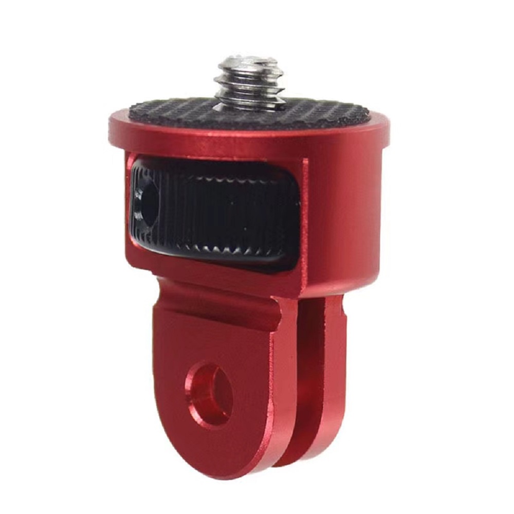 Adapter Chuyển Đổi 1/4 Bằng Nhôm Màu Đen Chuyên Dụng Cho Gopro Hero 10/9/8/7/6/5/4/3+/3/2/1 1/4