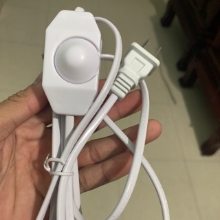 Dây đèn chiết áp [ DÂY DÀI 2,5m ] hai màu đen trắng