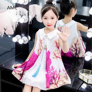 Đầm hoa dễ thương cho bé gái