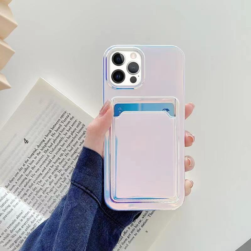 Ốp lưng iPhone Hologram Có Ngăn Đựng Thẻ - MIKA CASE