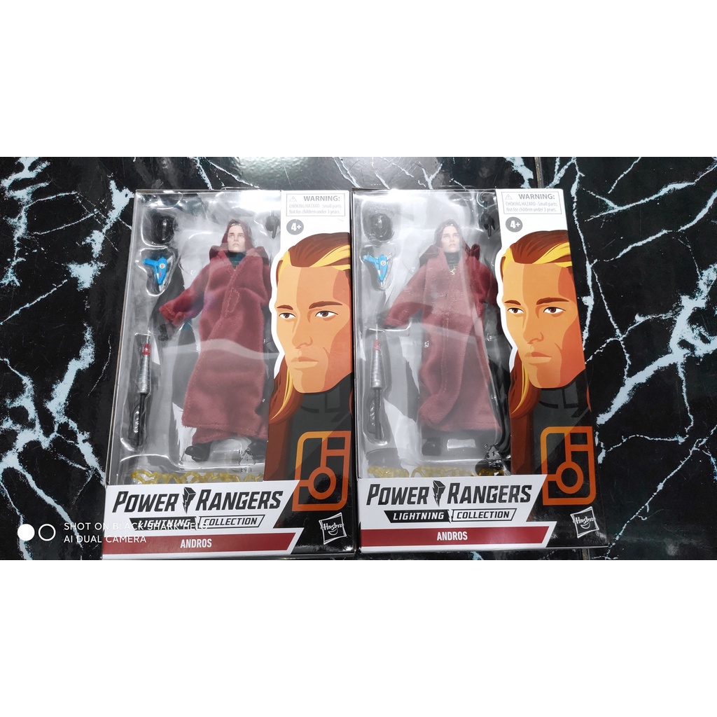 MÔ HÌNH CHÍNH HÃNG LIGHTNING COLLECTION POWER RANGERS IN SPACE ANDROS