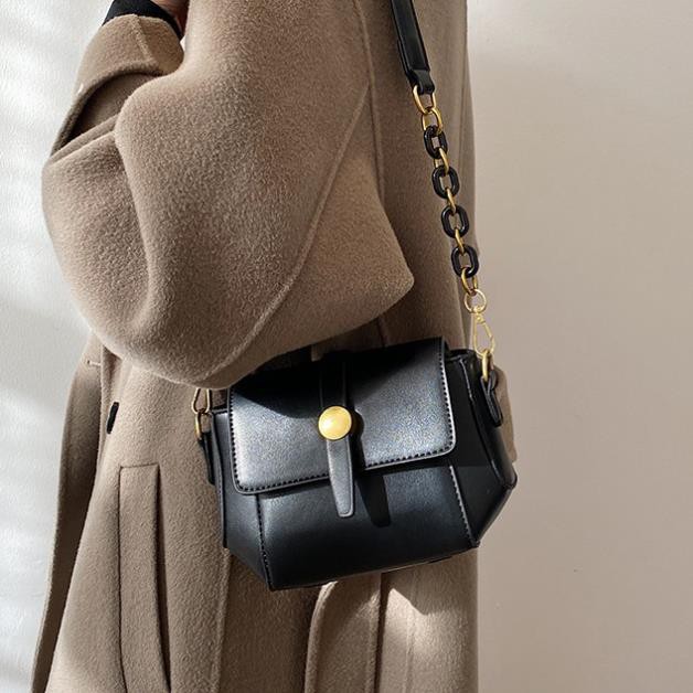 Túi đeo chéo nữ, giỏ đeo chéo thời trang cho nàng, chất liệu da PU cao cấp cực bền dáng Size 21 | BigBuy360 - bigbuy360.vn