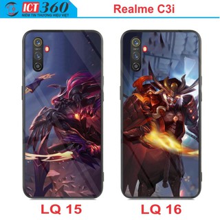 Ốp Lưng Kính Nano Realme C3i  Phủ Bóng - in theo yêu cầu