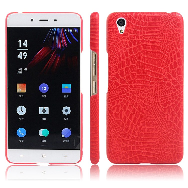 For Oneplus X case phone bag Retro Crocodile Skin PU leather Protective Cover