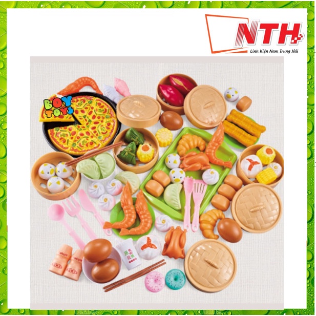 BỘ ĐỒ CHƠI DIMSUM 82 CHI TIẾT CHO BÉ.