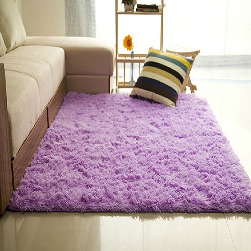 Thảm trải phòng lông mềm kháng trượt sang trọng tiện lợi