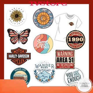 (IN THEO YÊU CẦU) - Decal Logo Sticker Patch in áo ủi trực tiếp lên vải hình