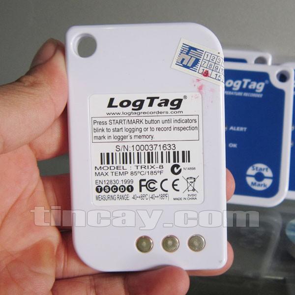 Nhiệt Kế Tự Ghi LogTag Trix 8 dùng trong nhà thuốc, kho lạnh