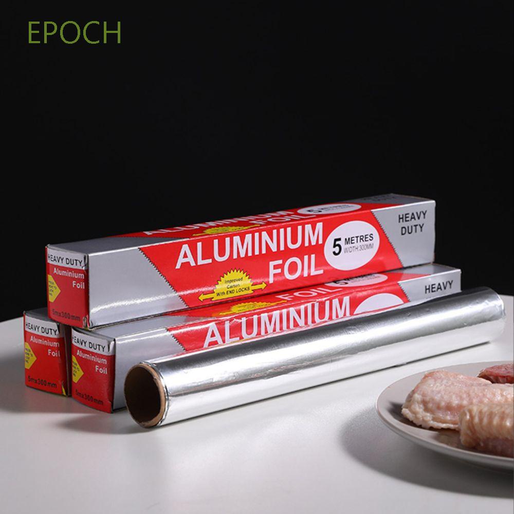 Cuộn giấy lá nhôm dày dặn kháng nhiệt độ cao dùng một lần cho lò nướng