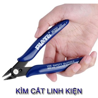 [HCM] - Kìm cắt chân linh kiện điện tử Kiềm Plato Kềm 170 nhỏ gọn