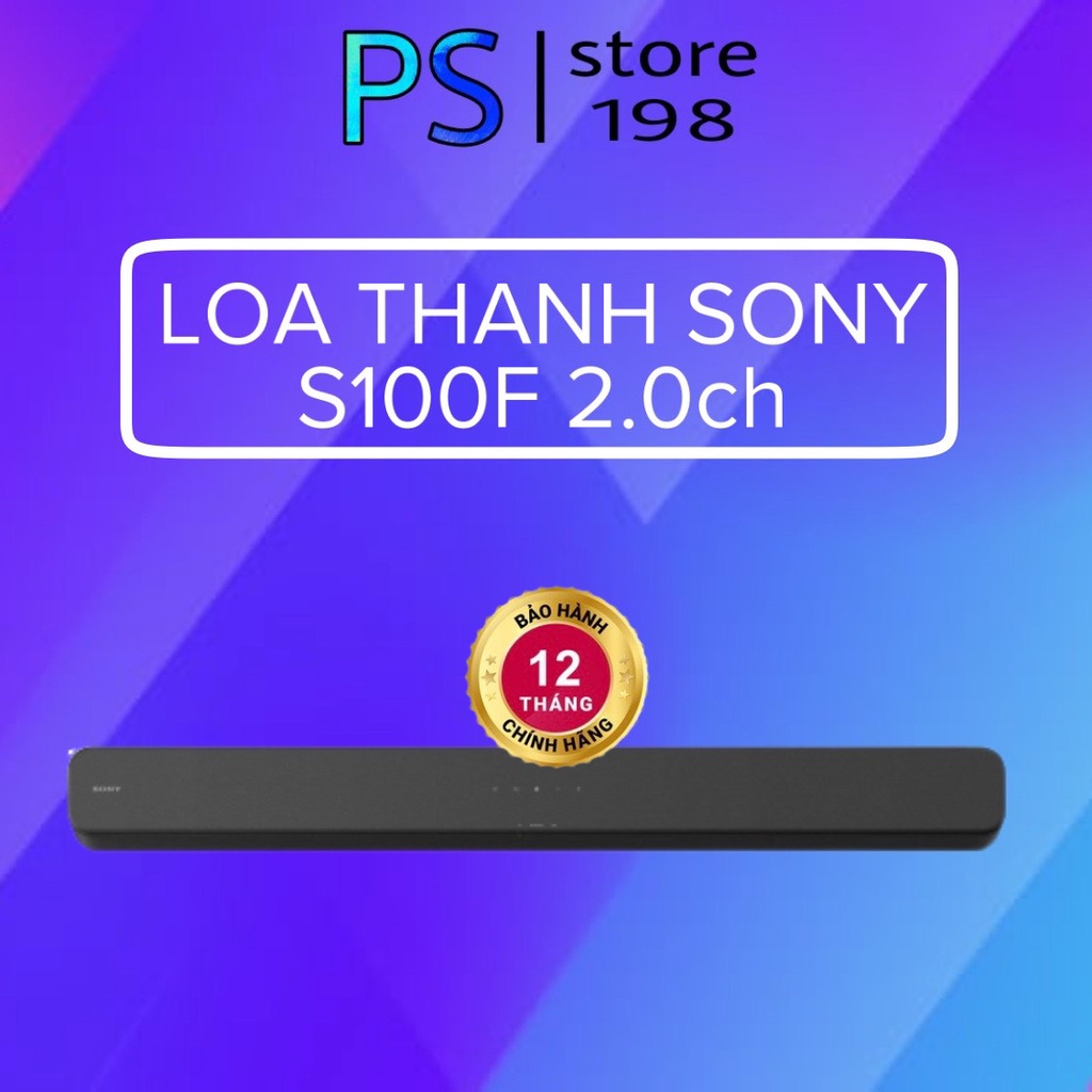 Loa Thanh Soundbar Sony 2.0 HT-S100F 120W Hàng Chính Hãng 100% Bảo Hành 12 Tháng