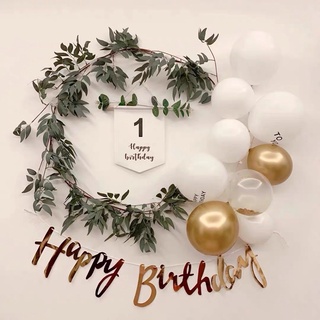 Set sinh nhật phong cách đơn giản