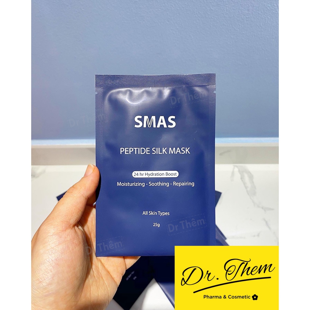 ✅[CHÍNH HÃNG] Mặt Nạ Dưỡng Và Phục Hồi Da SMAS Peptide Silk Mask 25g