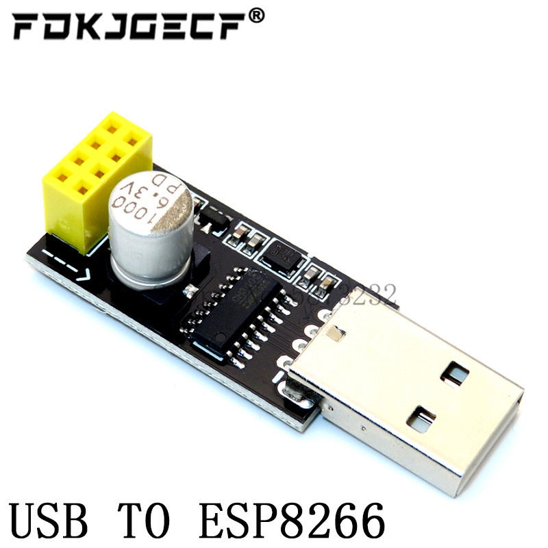 Mô Đun Phát Triển Wifi Không Dây ESP01 UART GPIO0 ESP-01 ESP8266 CH340G USB Sang ESP8266
